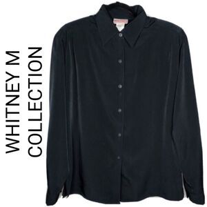 VTG WHITNEY M COLLECTION BLOUSE